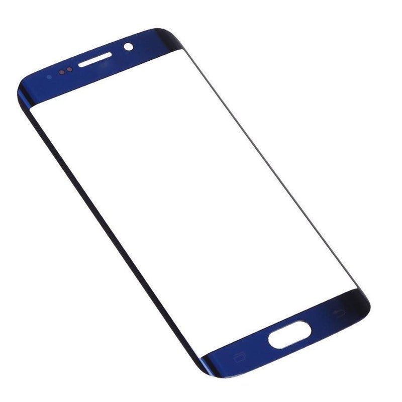 Mozomart Touch Screen Front Glass for Samsung Galaxy S6 Edge BLue - Zeespares.in