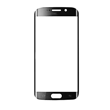 Mozomart Touch Screen Front Glass for Samsung Galaxy S6 Edge Plus Black - Zeespares.in
