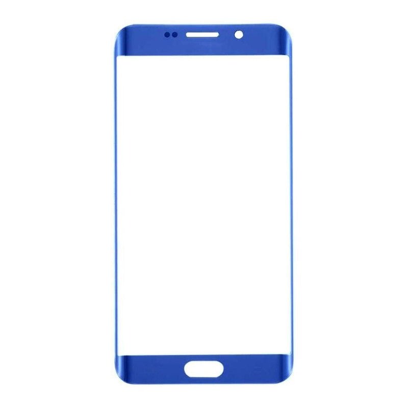 Mozomart Touch Screen Front Glass for Samsung Galaxy S6 Edge Plus BLue - Zeespares.in
