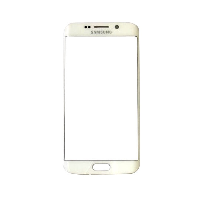 Mozomart Touch Screen Front Glass for Samsung Galaxy S6 Edge White - Zeespares.in
