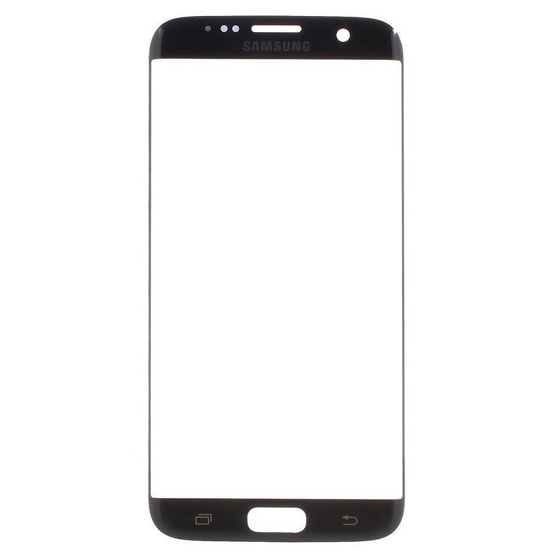 Mozomart Touch Screen Front Glass for Samsung Galaxy S7 Edge Black - Zeespares.in