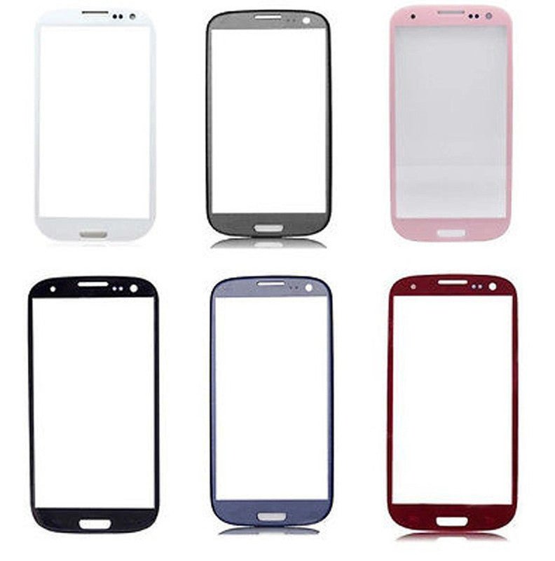 Mozomart Touch Screen Front Glass for Samsung Galaxy SIII White - Zeespares.in