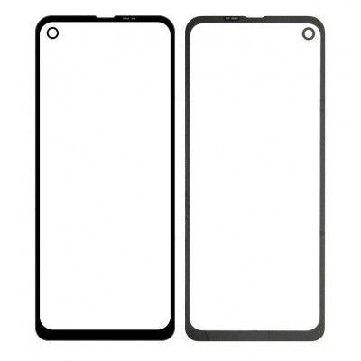 Mozomart Touch Screen Glass with OCA for Motorola Moto One Action Black - Zeespares.in