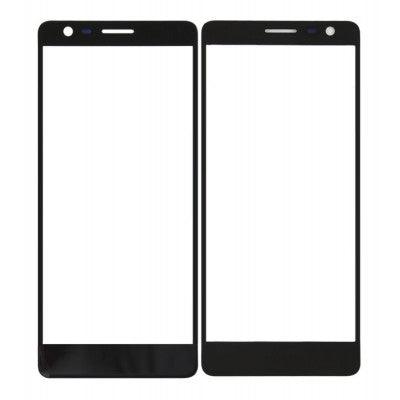 Mozomart Touch Screen Glass with OCA for Nokia 3.1 Black - Zeespares.in