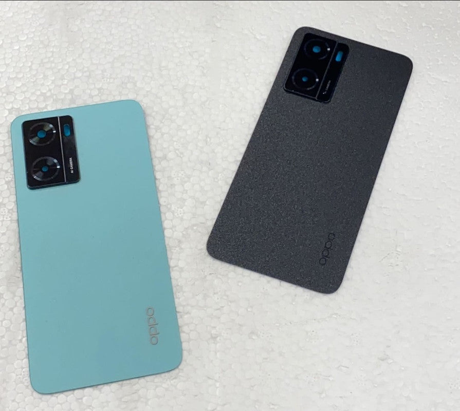 Mozomart Back glass with lens for Oppo K10 5G Blue Mozomart